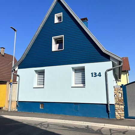Ferienwohnung Blaues Haus Ubstadt-Weiher Exteriér fotografie