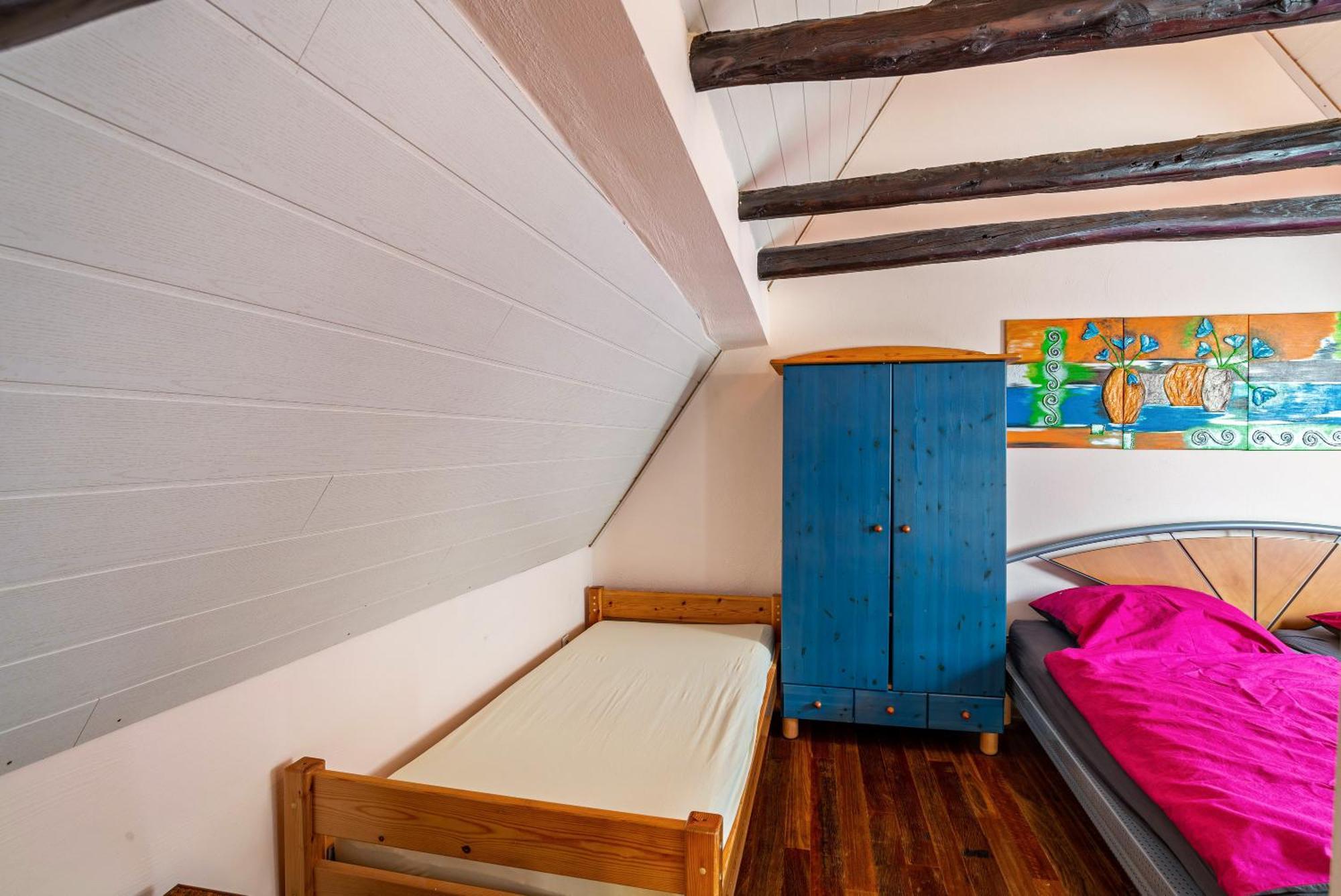Ferienwohnung Blaues Haus Ubstadt-Weiher Exteriér fotografie