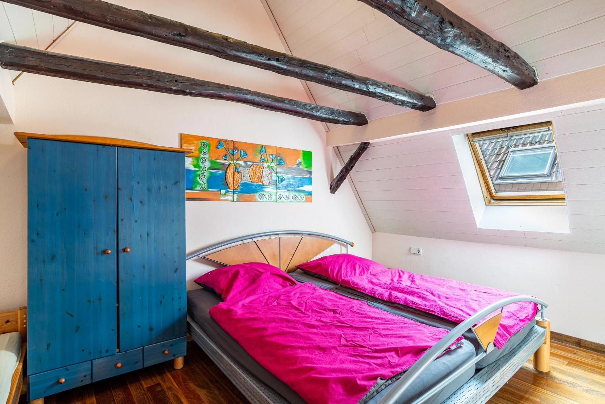 Ferienwohnung Blaues Haus Ubstadt-Weiher Exteriér fotografie