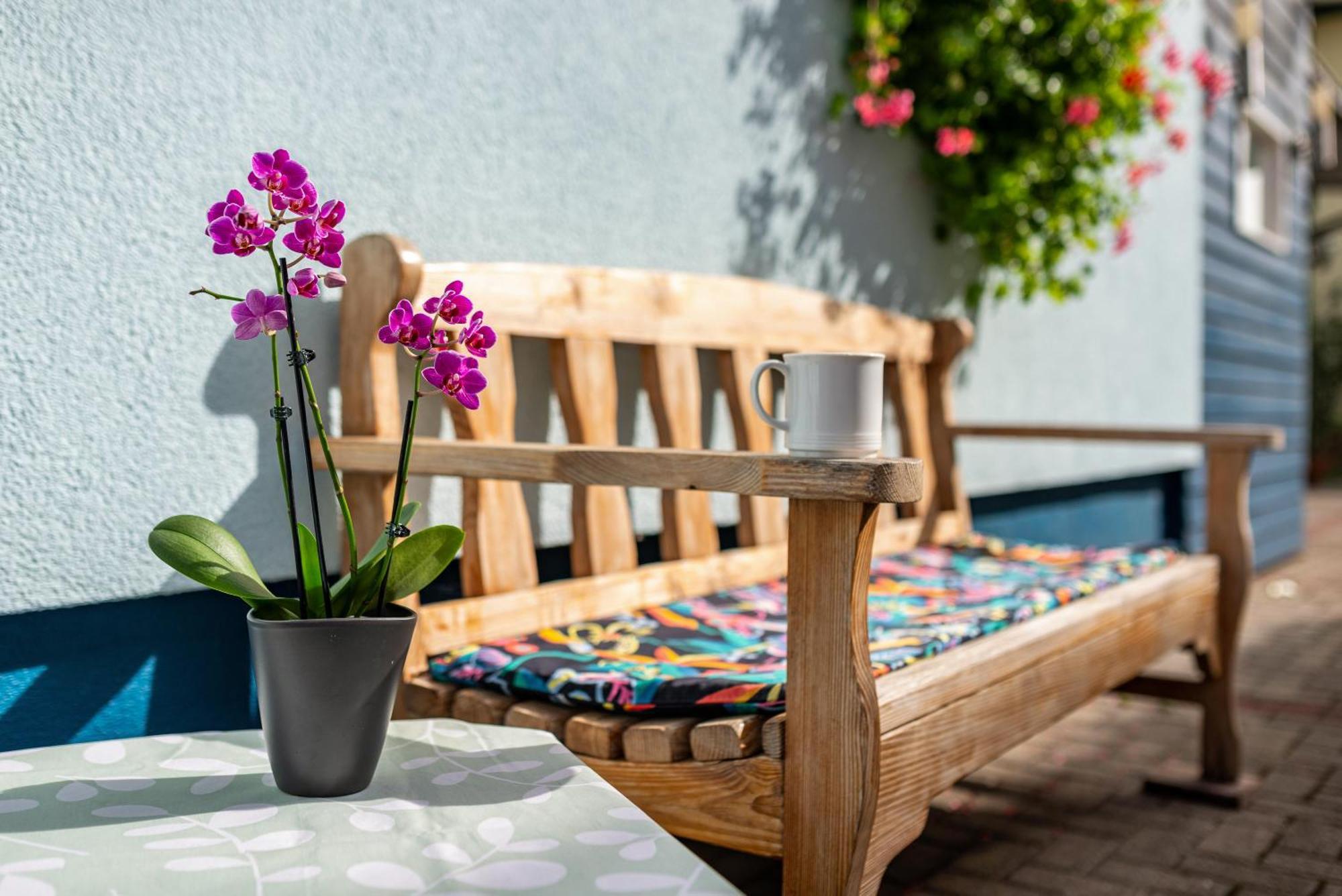 Ferienwohnung Blaues Haus Ubstadt-Weiher Exteriér fotografie