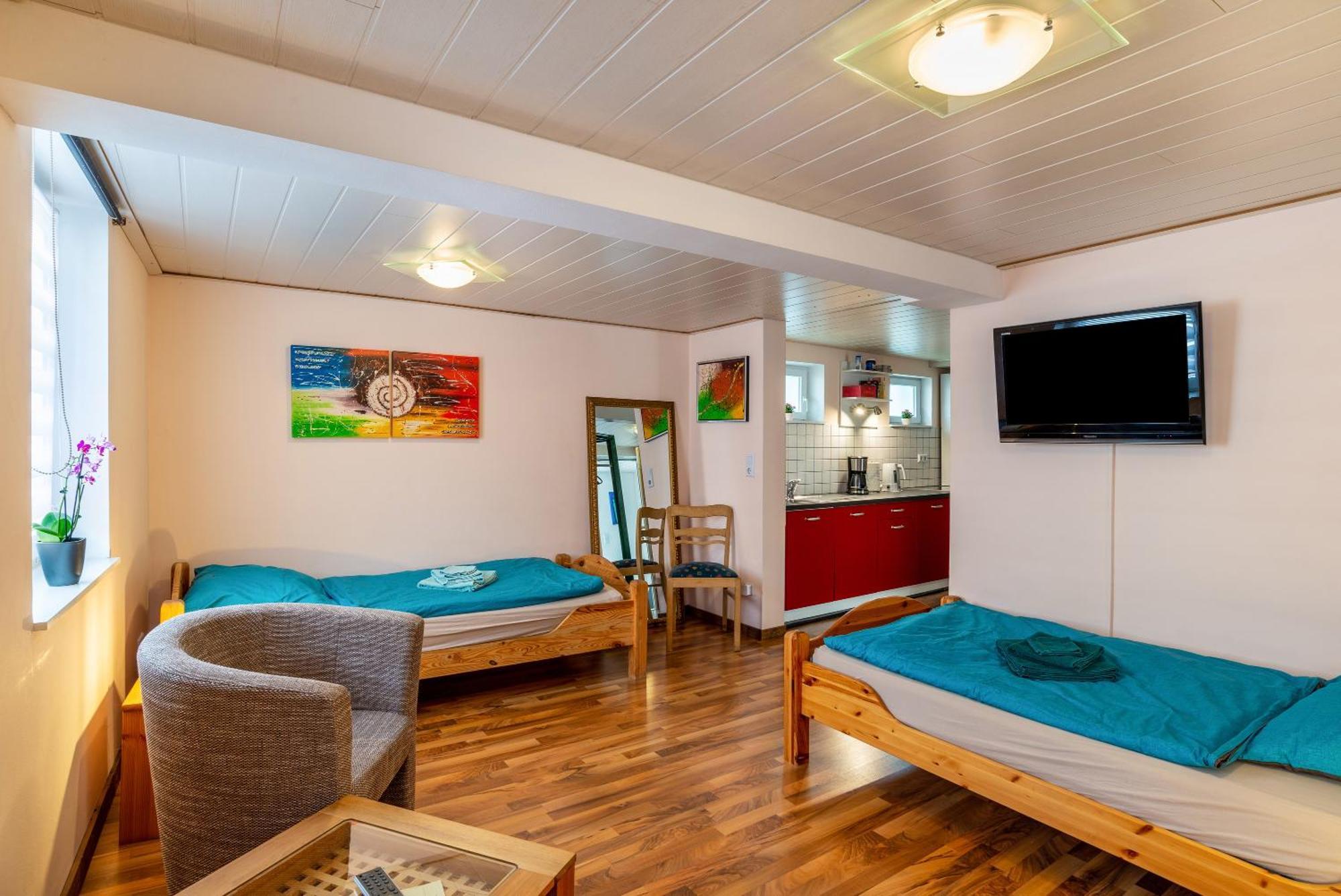 Ferienwohnung Blaues Haus Ubstadt-Weiher Exteriér fotografie