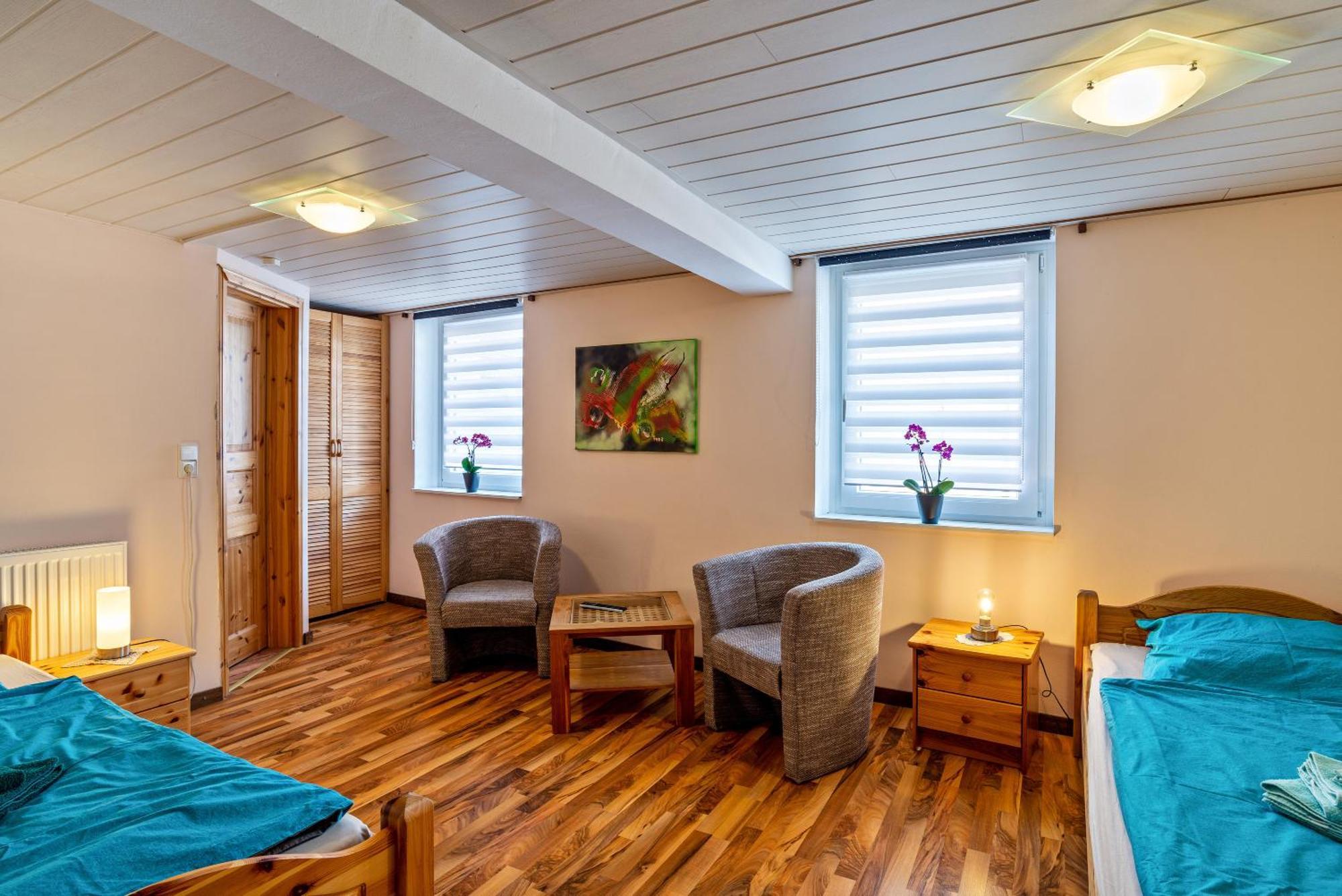 Ferienwohnung Blaues Haus Ubstadt-Weiher Exteriér fotografie