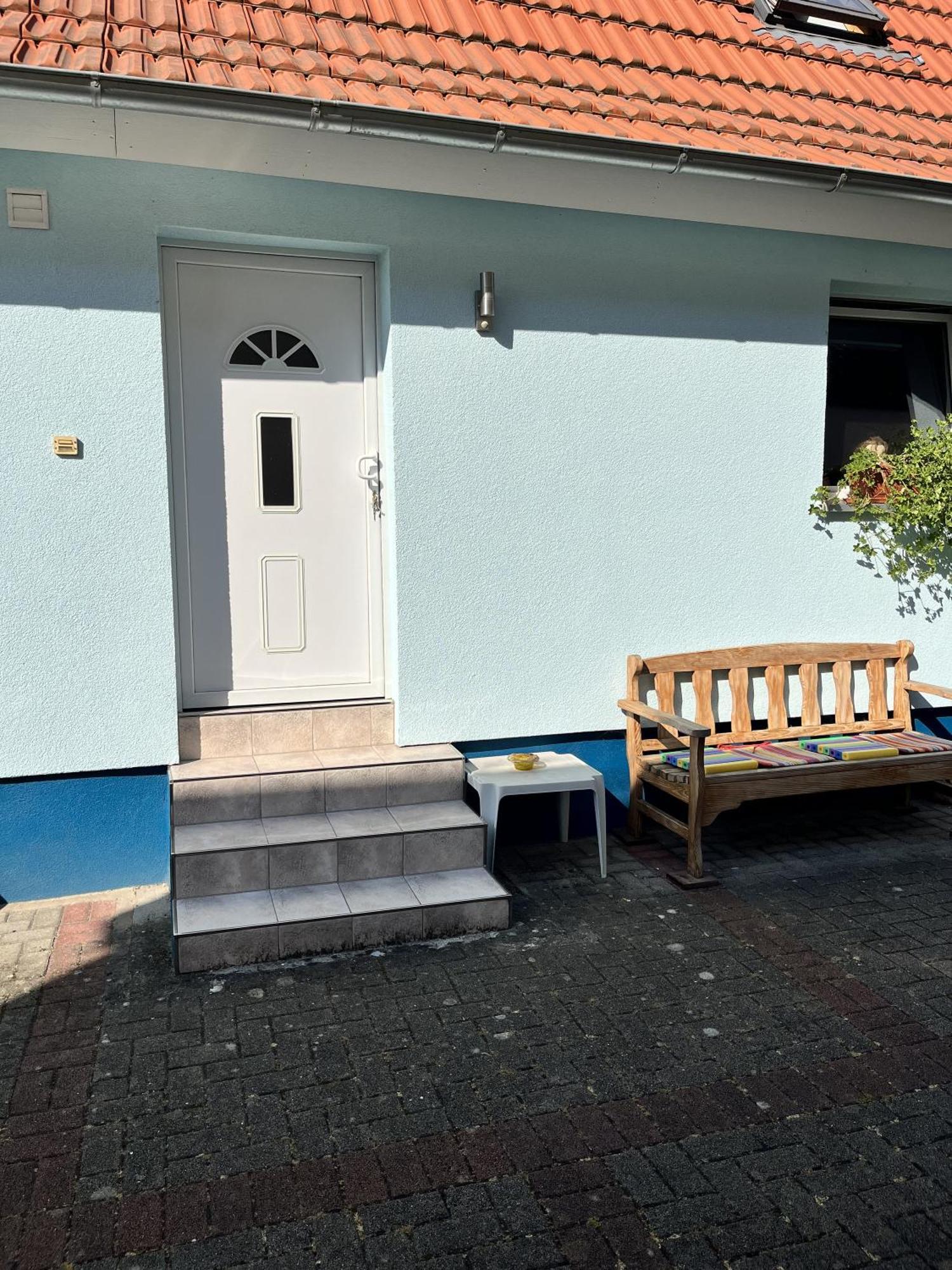 Ferienwohnung Blaues Haus Ubstadt-Weiher Exteriér fotografie